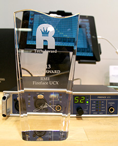 Tech Award für das Fireface UCX